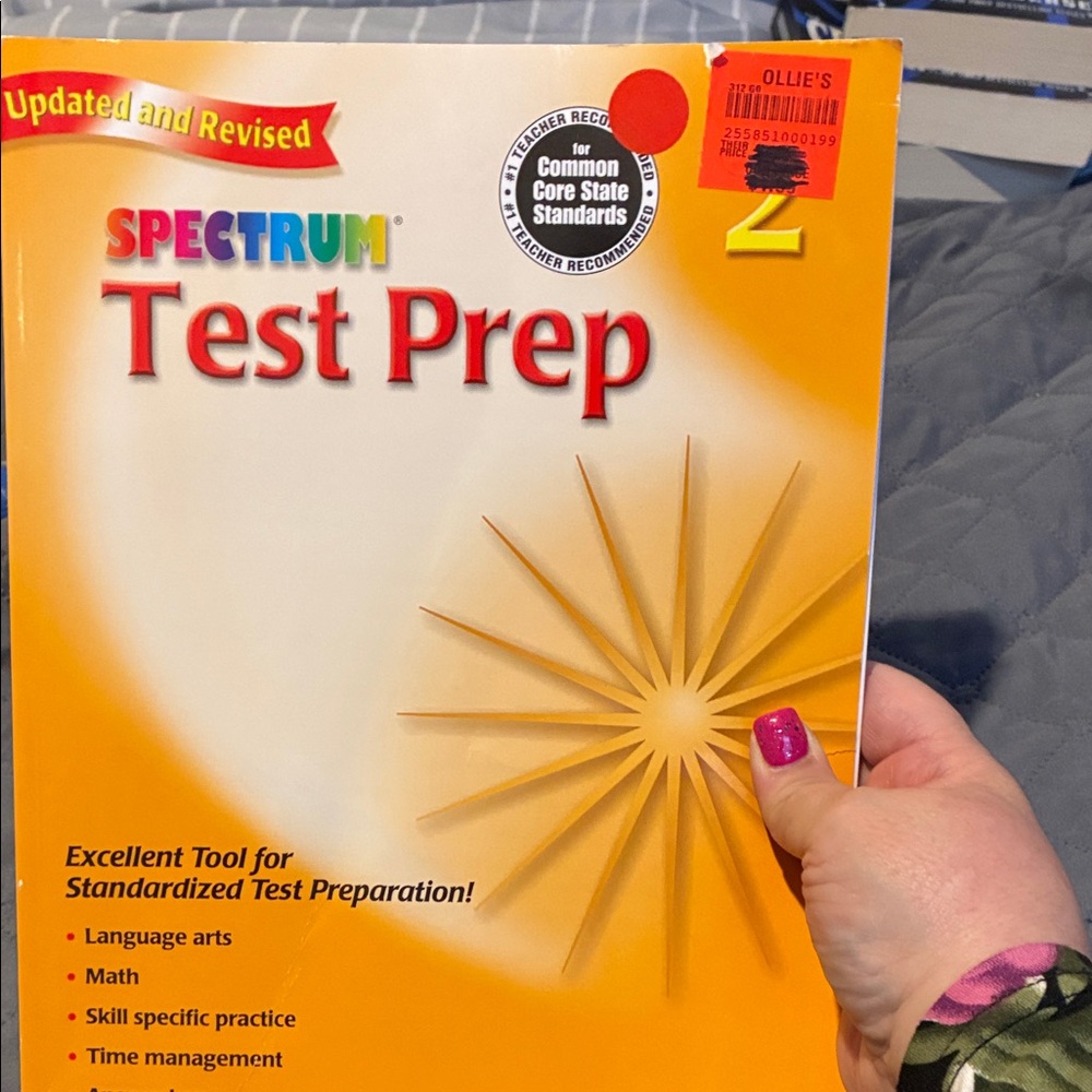 Test Prep Book - Yellow